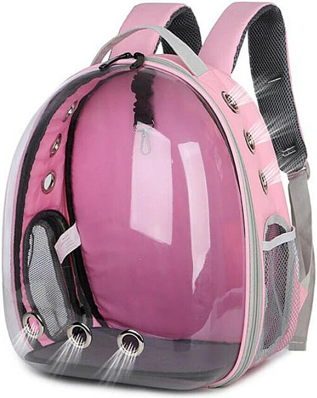 Main image of Astronaut Pet Cat Dog Puppy Carrier Backpack Travel Bag Case Capsule Fullview