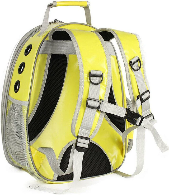 Alt view image 4 of 7 - Astronaut Pet Cat Dog Puppy Carrier Backpack Travel Bag Case Capsule Fullview