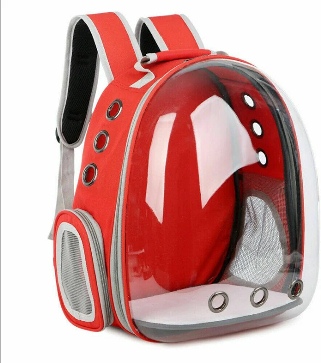 Main image of Astronaut Pet Cat Dog Puppy Carrier Backpack Travel Bag Case Capsule Fullview
