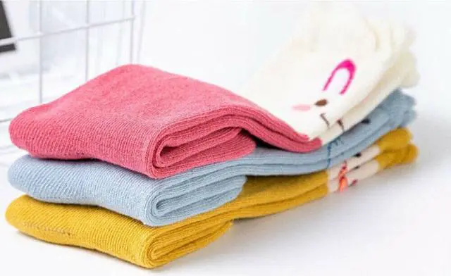 Alt view image 4 of 6 - 3 Pairs Baby Unisex Anti Slip Non Skid Newborn Knee High Long Stockings Socks(Owl)