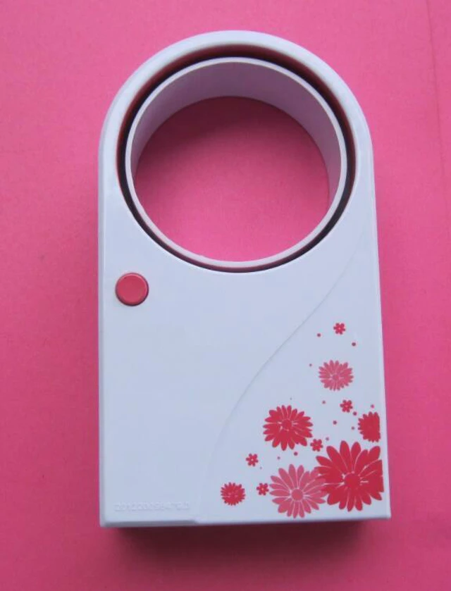 Alt view image 2 of 7 - Mini Portable Bladeless USB Desktop Handheld Air Conditioner Cooler Cooling Fan
