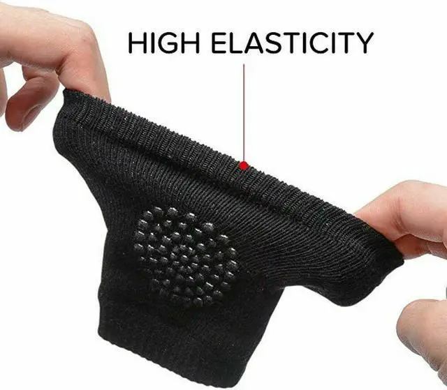 Alt view image 3 of 7 - Baby Crawling Knee Pads Safety Anti-slip Walking Leg Elbow Protectors( Dots, 8 Pairs)