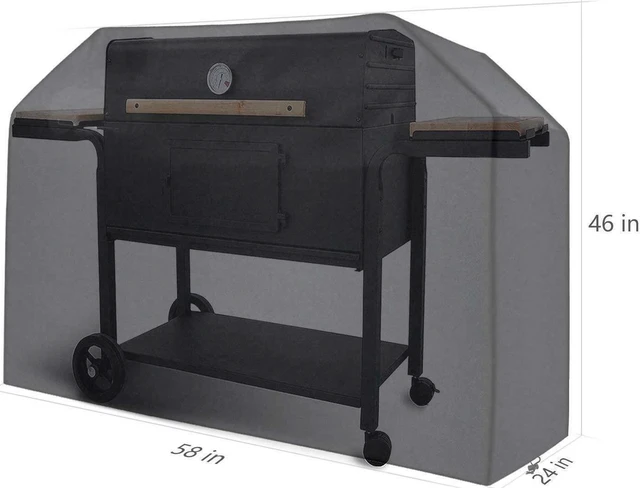 Alt view image 2 of 7 - BBQ Gas Grill Cover Barbecue Waterproof Outdoor Heavy Duty Protection
