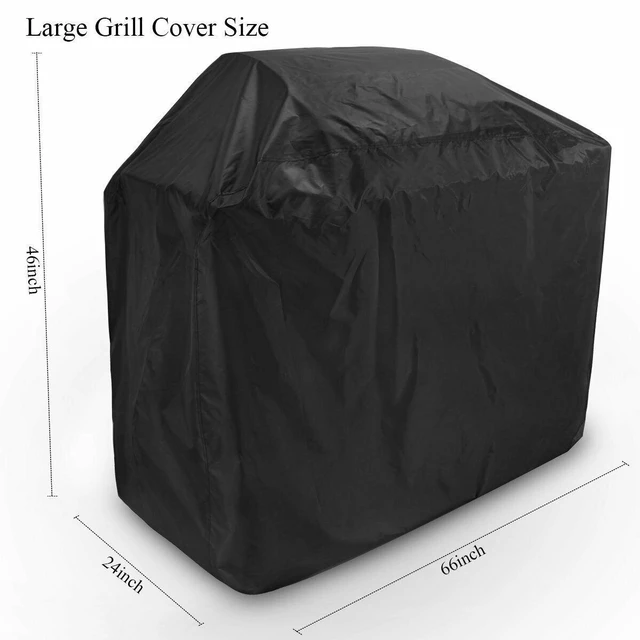 Alt view image 3 of 7 - BBQ Gas Grill Cover Barbecue Waterproof Outdoor Heavy Duty Protection