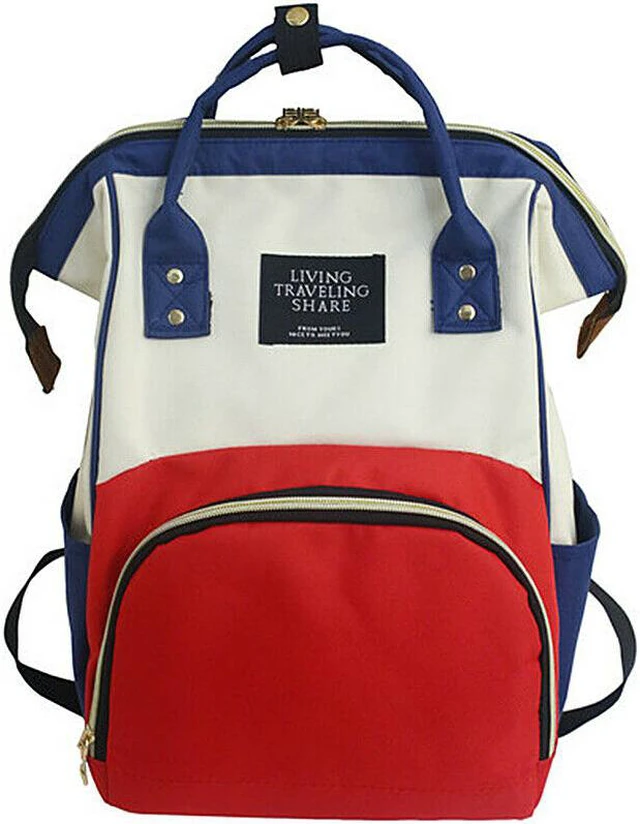 Main image of Baby Bag Large Capacity Diaper Bag Multi-Function Waterproof Backpack Nappy
