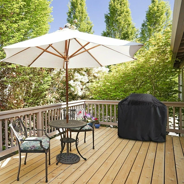 Alt view image 7 of 7 - BBQ Gas Grill Cover Barbecue Waterproof Outdoor Heavy Duty Protection
