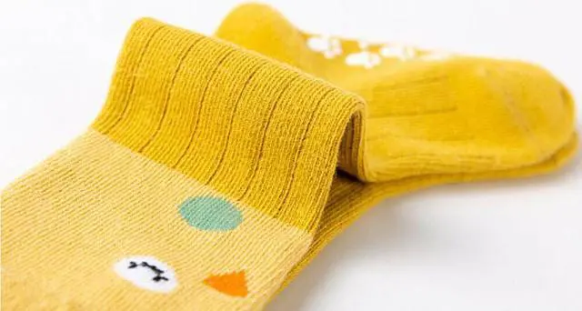 Alt view image 6 of 6 - 3 Pairs Baby Unisex Anti Slip Non Skid Newborn Knee High Long Stockings Socks(Owl)