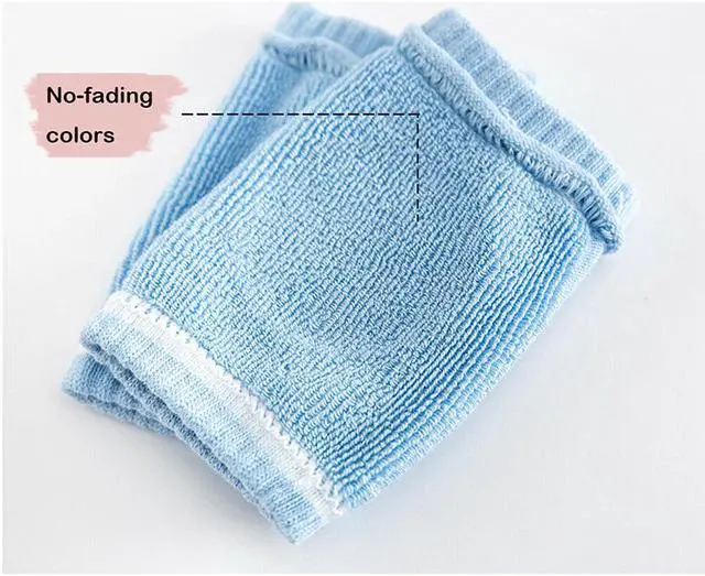 Alt view image 4 of 6 - Baby Kids Crawling Knee Pads Safety Anti-slip Leg Elbow Protectors(Smiley Face, 5 Pairs)