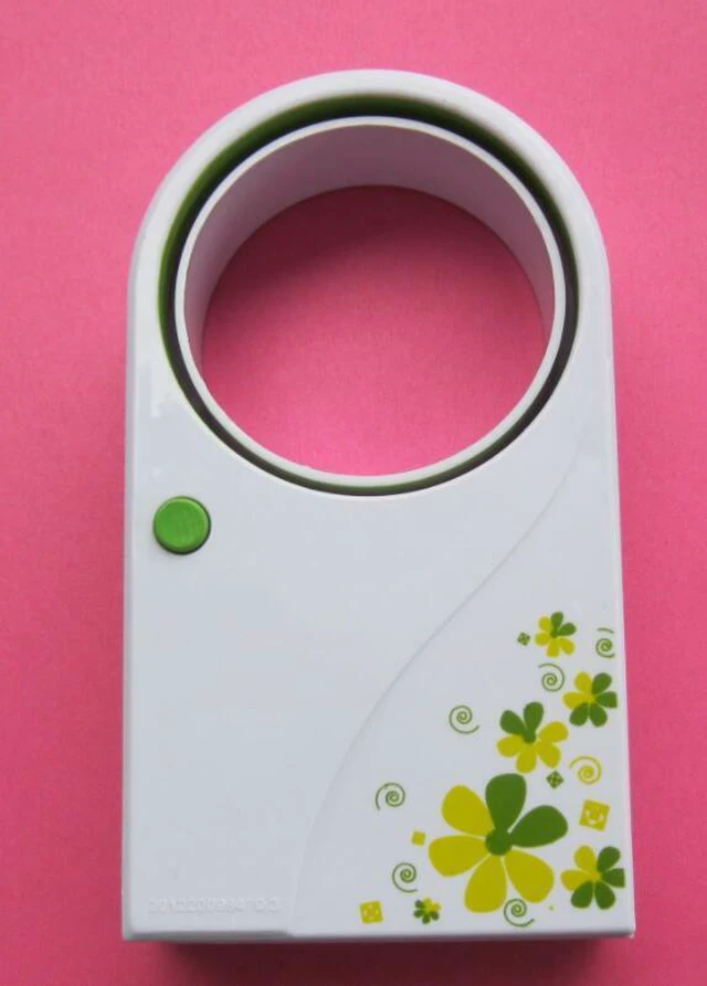 Alt view image 2 of 7 - Mini Portable Bladeless USB Desktop Handheld Air Conditioner Cooler Cooling Fan