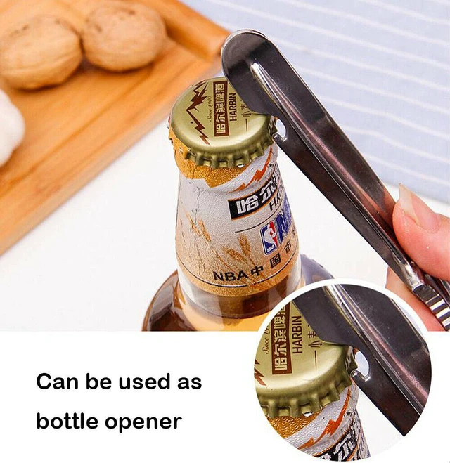 Alt view image 4 of 7 - 4-in-1 Garlic Ginger Walnut Press Crusher Mincer Chop Squeeze Bottle Opener