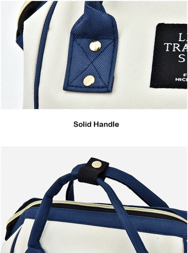 Alt view image 3 of 7 - Baby Bag Large Capacity Diaper Bag Multi-Function Waterproof Backpack Nappy