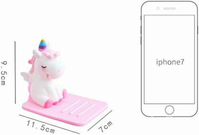 Alt view image 2 of 3 - Cute Unicorn Phone Stand Anti slip Car Table Phone Tablet Holder Bracket