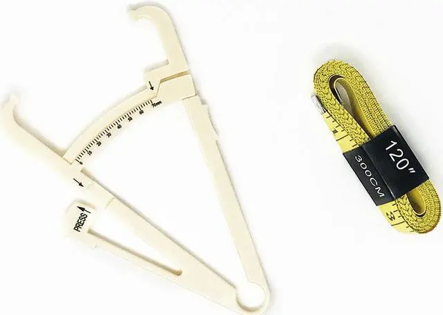Main image of Set of 2 Personal Body Fat Tester Caliper Accurate Measure w/ 120'' Body Tape