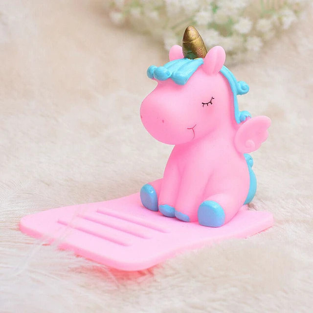 Main image of Cute Unicorn Phone Stand Anti slip Car Table Phone Tablet Holder Bracket