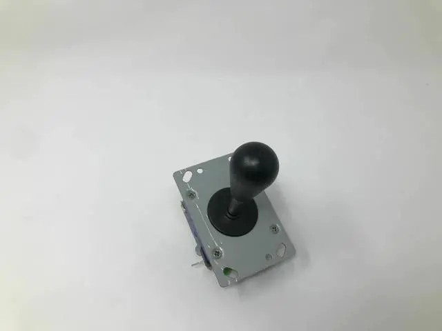 Alt view image 3 of 5 - Happ American Competition Style Arcade Joystick BLACK 4/8 Way Elliptical Handle