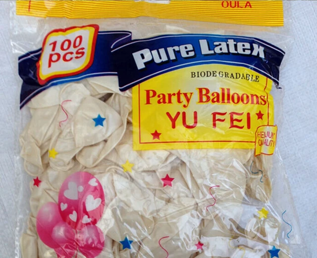 Alt view image 2 of 5 - 100pcs 10 inch Pearl Latex Colorful Thickening Wedding Party Birthday Balloon
