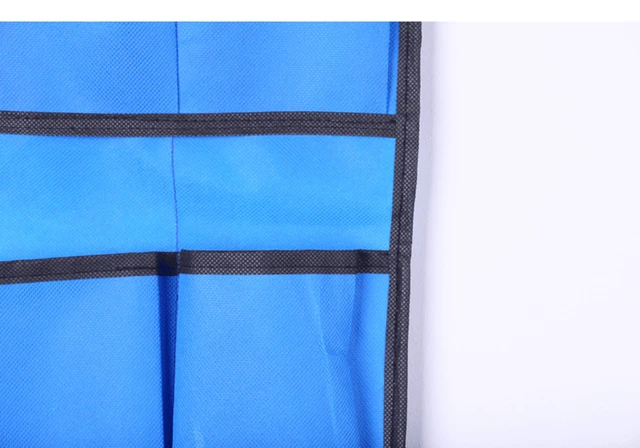 Alt view image 2 of 4 - 20 Pocket Over the Door Shoe Organizer Rack Hanging Storage Hanger