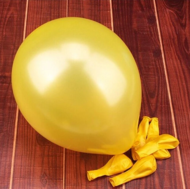 Alt view image 2 of 4 - 100pcs 10 inch Pearl Latex Colorful Thickening Wedding Party Birthday Balloon
