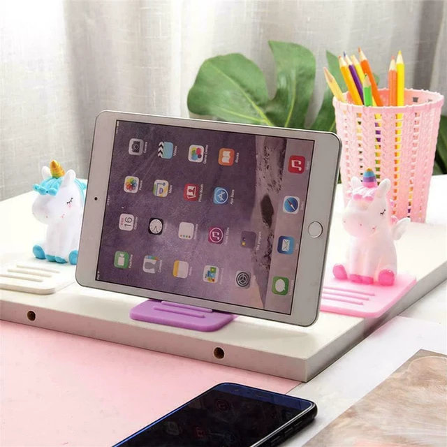 Alt view image 2 of 3 - Cute Unicorn Phone Stand Anti slip Car Table Phone Tablet Holder Bracket