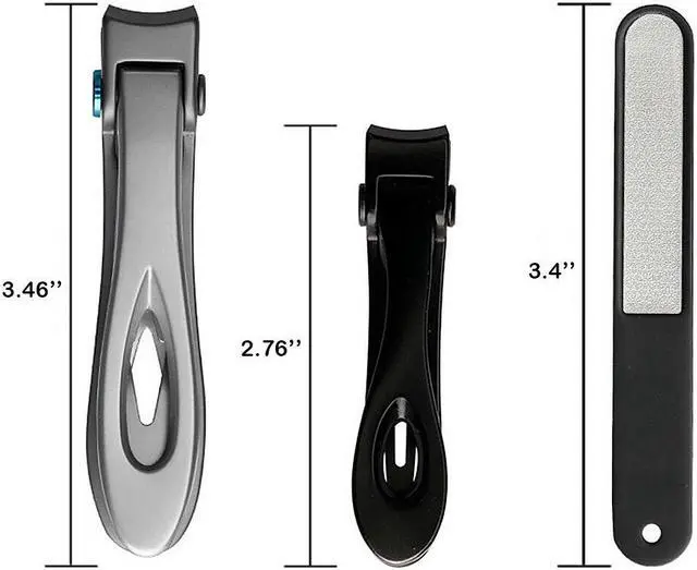 Alt view image 4 of 7 - Heavy Duty 16mm Wide Jaw Nail Clippers For Thick / Hard Toenails Fingernail