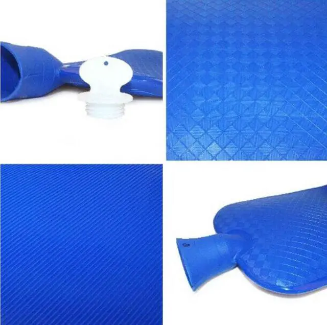 Alt view image 3 of 3 - 3 Liter/3000mL Large PVC Rubber HOT WATER Bag Warm/Heat / Cold Therapy + Cover