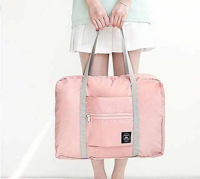 Alt view image 6 of 7 - Foldable Travel Luggage Carry-on Shoulder Duffle Bag Lightweight Sport Tote