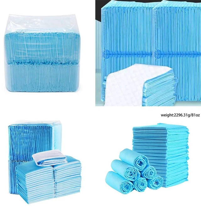 Alt view image 3 of 6 - US 17x24" Puppy Dog Disposable Training Wee Pee Pad Incontinence Underpad100/bag