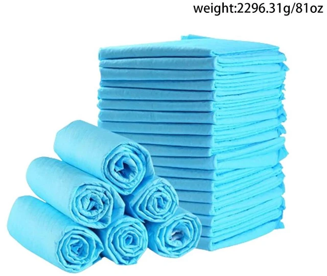 Alt view image 5 of 6 - US 17x24" Puppy Dog Disposable Training Wee Pee Pad Incontinence Underpad100/bag