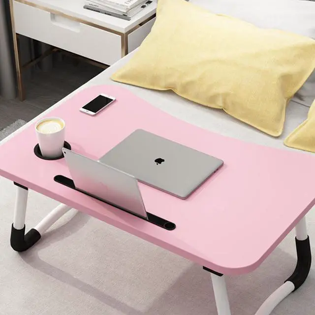Alt view image 2 of 5 - US 1 Pcs Portable Adjustable Laptop Desk Foldable Study Bed Table Stand