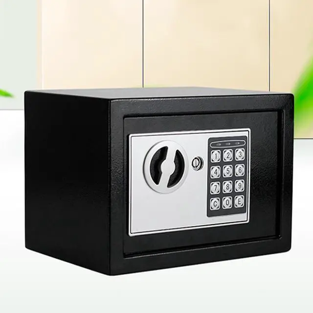 Alt view image 5 of 5 - US Security Electronic Digital Safe Box Keypad Lock Jewelry Gun Home Office Cash