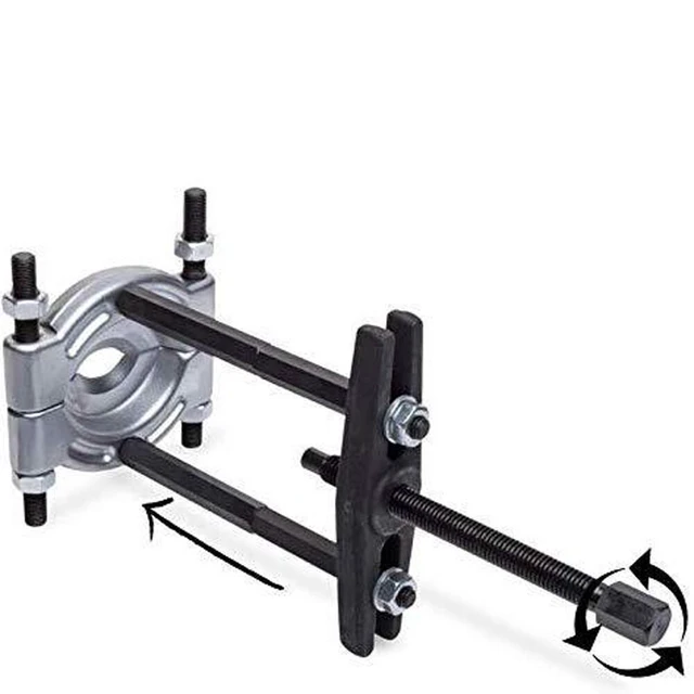 Alt view image 4 of 5 - US 14Pc 2"3"Splitters Remove Bearing Kit Heavy Duty Bearing Separator Puller Set