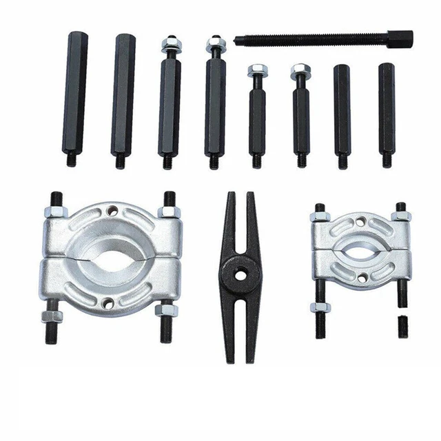 Alt view image 5 of 5 - US 14Pc 2"3"Splitters Remove Bearing Kit Heavy Duty Bearing Separator Puller Set