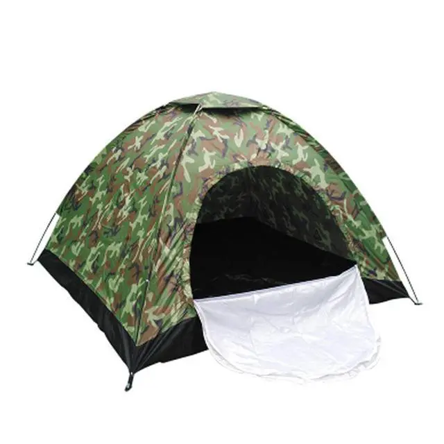 Alt view image 3 of 5 - US 1-2 Person Outdoor Camping Tent Waterproof for Family Camouflage Hiking