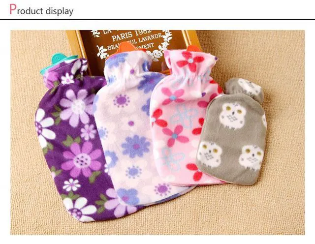 Alt view image 4 of 5 - Rubber HOT WATER BOTTLE Bag WARM Relaxing Hot