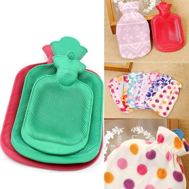 Main image of Rubber HOT WATER BOTTLE Bag WARM Relaxing Hot