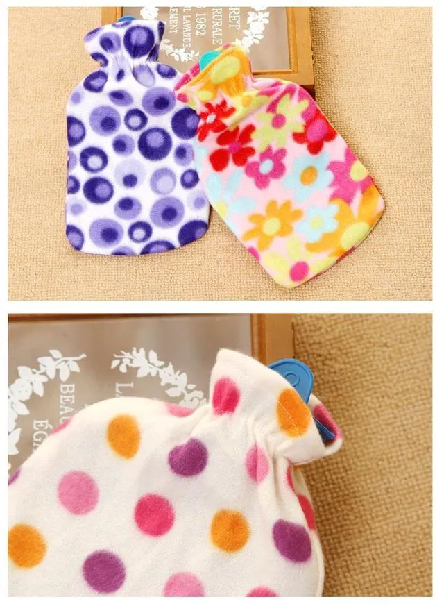 Alt view image 3 of 5 - Rubber HOT WATER BOTTLE Bag WARM Relaxing Hot
