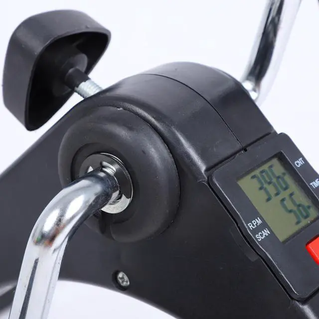 Main image of US Arm Leg Foot Pedal Exerciser Foldable Under Desk Stationary Exercise Bike