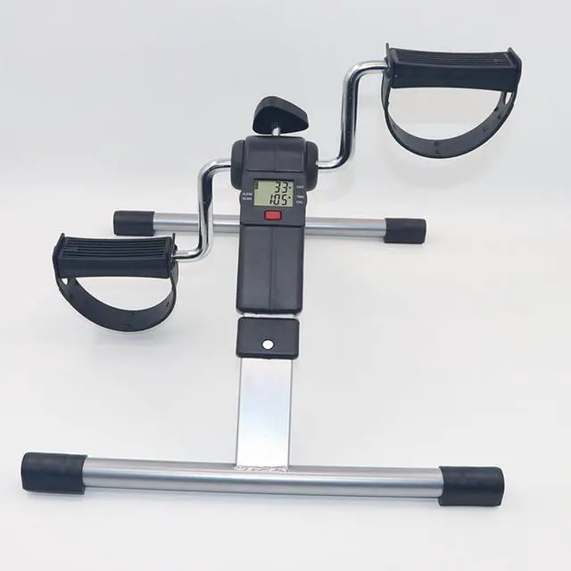 Alt view image 4 of 5 - US Arm Leg Foot Pedal Exerciser Foldable Under Desk Stationary Exercise Bike