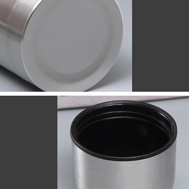 Alt view image 3 of 5 - US 350ml Stainless Steel Vacuum Sealed Insulated Coffee Bottle Thermos