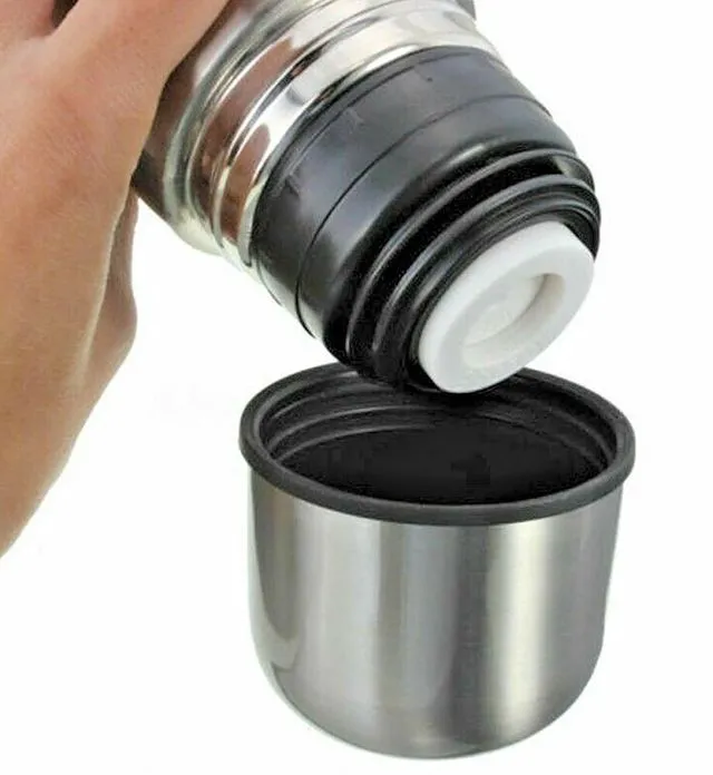 Alt view image 2 of 5 - US 350ml Stainless Steel Vacuum Sealed Insulated Coffee Bottle Thermos