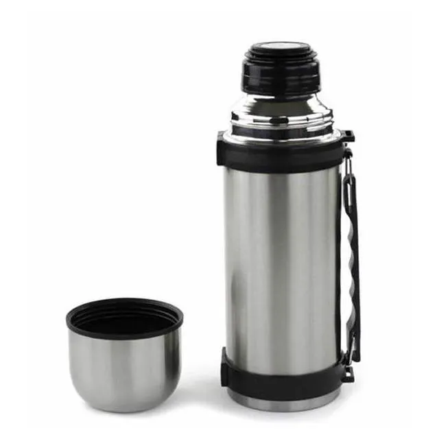 Alt view image 2 of 5 - US 35.3OZ Stainless Steel Vacuum Thermos Flask Bottle Portable Beverage Bottle