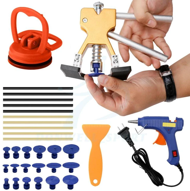 Main image of US 32Pc Set Car Paintless Dent Repair Puller Remover Lifter Kit Dint Hail Damage