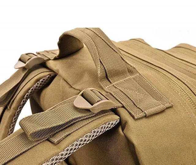 Alt view image 4 of 5 - US 45L Large Military Tactical Backpacks Army Assault Pack Hiking Treek Rucksack