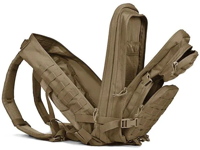 Alt view image 5 of 5 - US 45L Large Military Tactical Backpacks Army Assault Pack Hiking Treek Rucksack