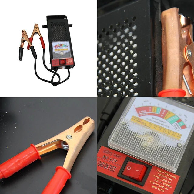 Alt view image 3 of 5 - US Battery Load Tester 100 Amp Load Type 6V 12V Mechanic Car Truck Repair Fine