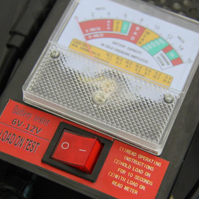 Alt view image 4 of 5 - US Battery Load Tester 100 Amp Load Type 6V 12V Mechanic Car Truck Repair Fine