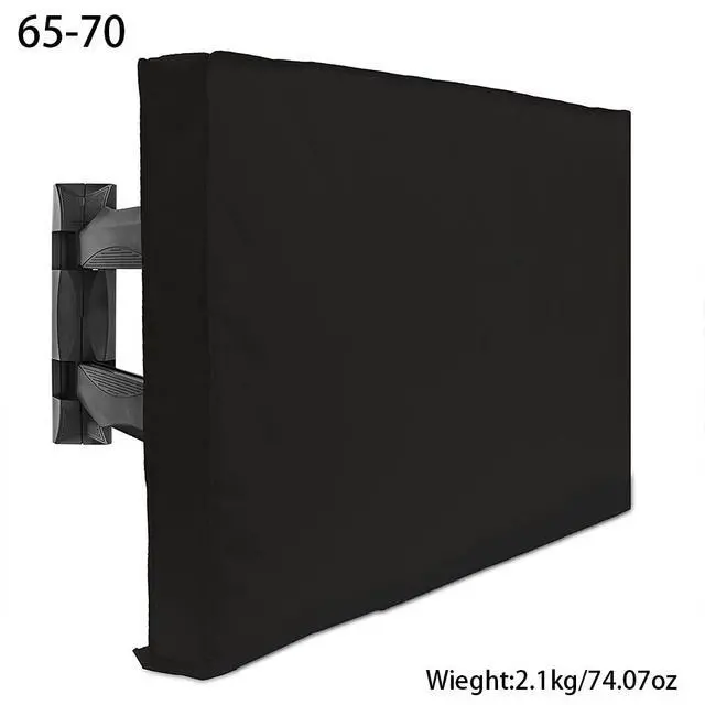 Alt view image 2 of 5 - US Outdoor TV Cover For Flat Screens - Weatherproof Television Protector