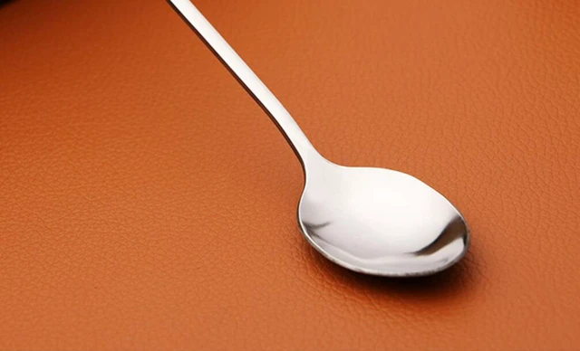 Alt view image 3 of 5 - 10 Pack Magik Long Handle Stainless Steel Mixing Ice Cream Coffee Spoon Set