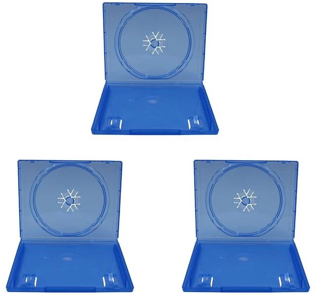 Main image of US 3 Pack Durable PlayStation 4 PS4 Replacement Game Storage Shell Box Case