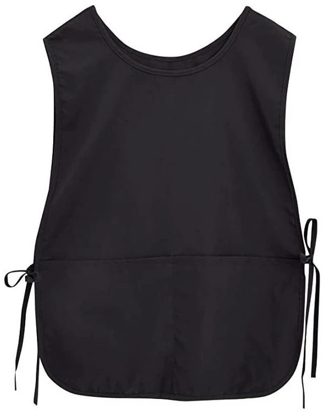 Main image of US 1 Pack Smock Cobbler Apron Art Paint Cooking Cleaning Work Bib Striped Dirt